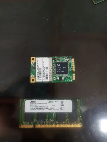 Memória e placa wireless Toshiba