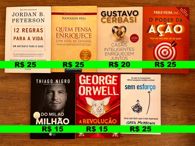Livros Usados Excelente Estado