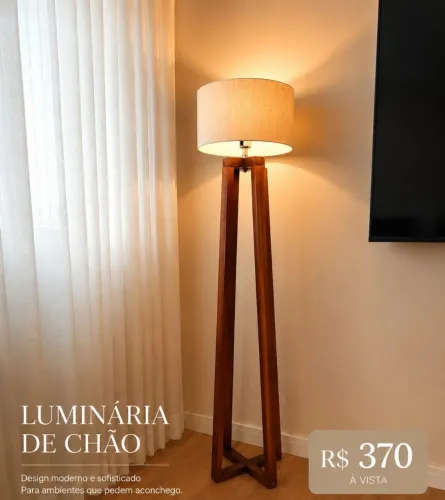 Luminaria de chão