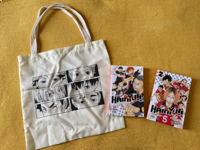 Haikiu volume 1 e 2 + bolsa sacola ecobag