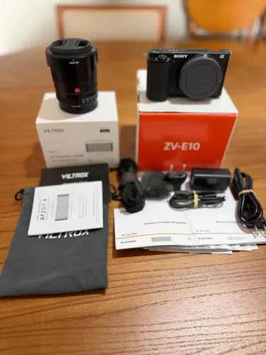 Sony Alpha ZV-E10 + Lente Viltrox 23mm f/1.4