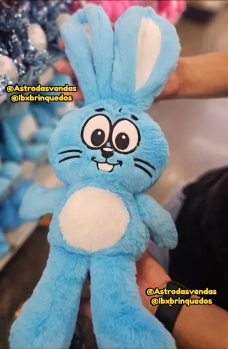 Coelho Sansão Turma da Mônica original oficial 32cm pelúcia