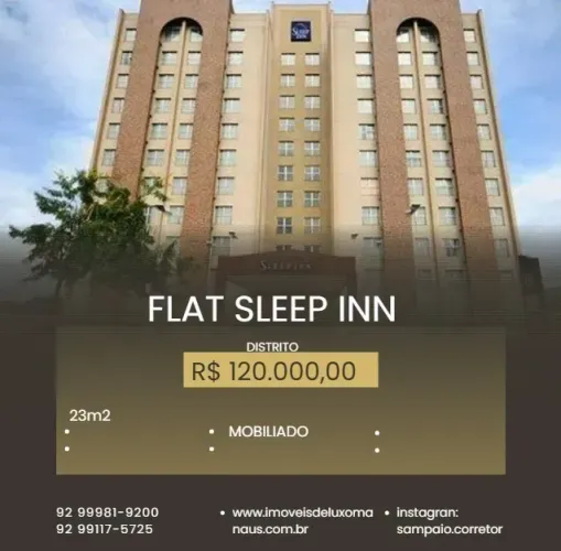 OPORTUNIDADE. Sleep In. VENDO FLAT MOBILIADO COM 32m², MOBILIADO