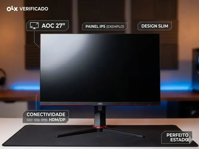 Monitor Gamer AOC Hero 27" 144Hz 1ms IPS