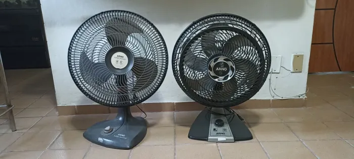 VENTILADORES ARNO COM DEFEITO