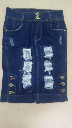 Saia jeans