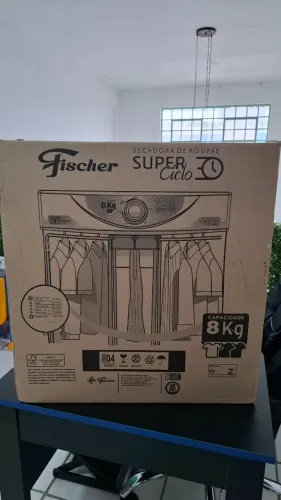 Secadora Fischer Super Ciclo 8kg CINZA ESCURO