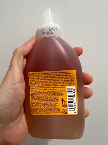 Refil Óleo Trifásico Natura Ekos Pitanga 200ml - Original?