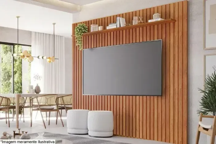 Painel Ripado Maragogi 230 para Tvs ate 84" - Permobili