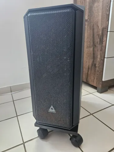 Gabinete montech air x com fans e controladora incluso (ler descrição)