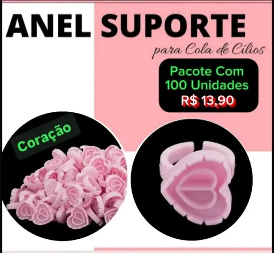 Anel Batoque Para Cola de Cílios