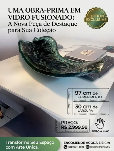 FOLHA DE VIDRO LUXUOSA 