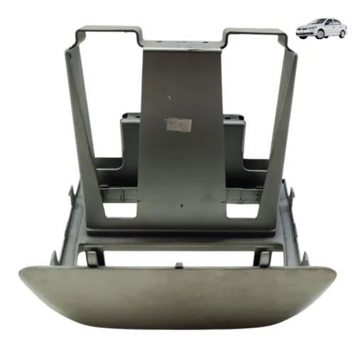 Moldura Painel Central Rádio Vw Voyage Gol Saveiro G5 Cinza