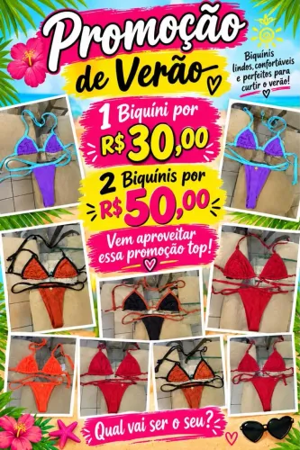 Biquínis verão