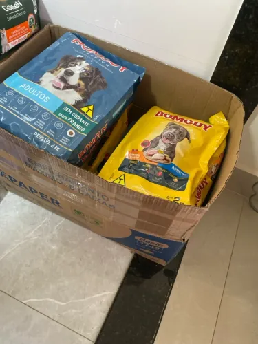 10  Pacotes De Ração Bomguy- 2 kg cada