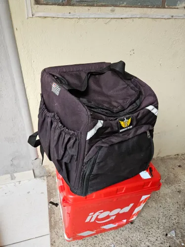 MOCHILA BAG MOTOBOY 80 LITROS GUERREIROS DA RUA