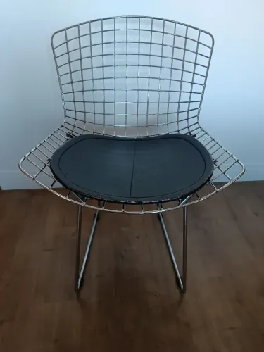 Cadeira cromada Bertoia conj. 6 unidades