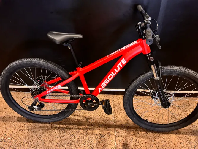 BICICLETA ABDOLUTE NERO JR TAMANHO 24 
