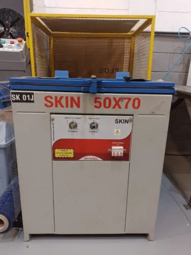 Máquina de Embalagem Skin Brawel 50x70 - Excelente Estado