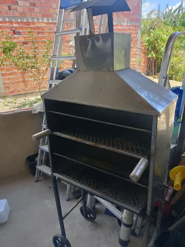 Churrasqueira inox