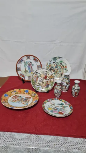 Kit porcelana chinesa. 8 peças