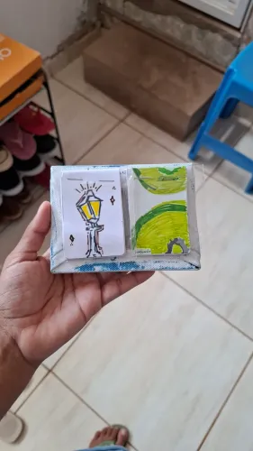 MINI BLOQUINHO ESCRITA/DESENHO