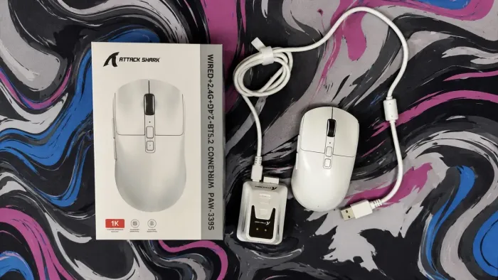 Attack Shark X6 Mouse Gamer sem Fio