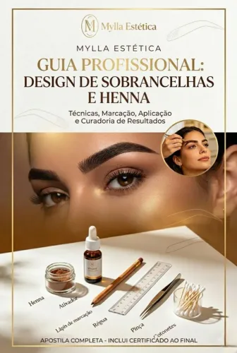 Método Profissional do 0 ao Lucro: Aprenda Design d sobrancelhas c henna e Comece Faturar