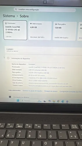 Notebook VAIO FE15 4GB 512GB SSD