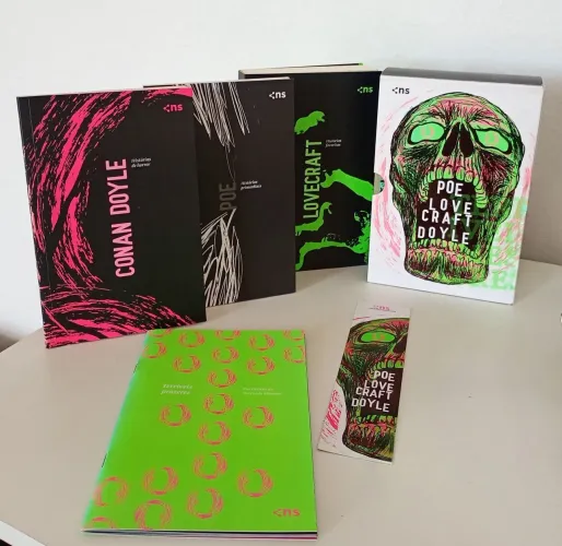 Box Terríveis Mestres (3 livros + marcador + suplemento)