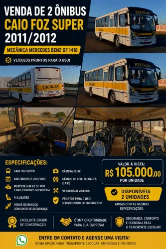 Caio foz super 2 unidades