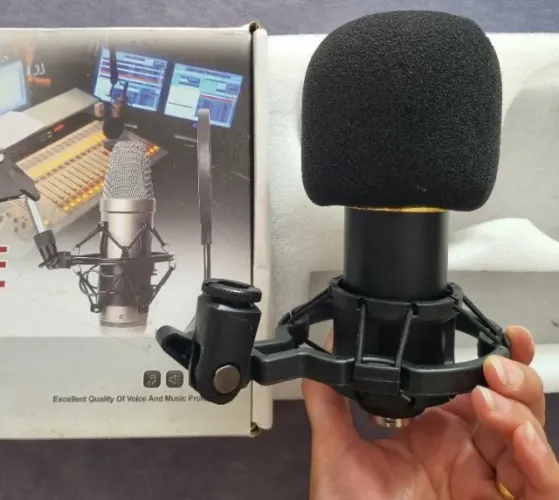 Microfone de gravação