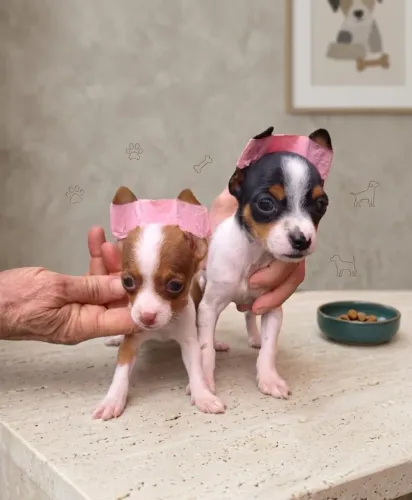 Mini Pinscher Fêmea Cheia de Energia