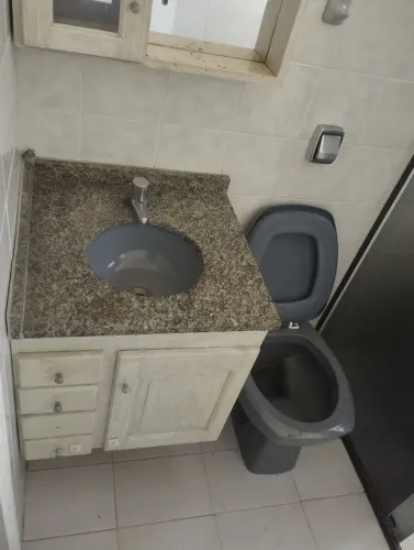 Bancada, sanitários, pia e box para venda.