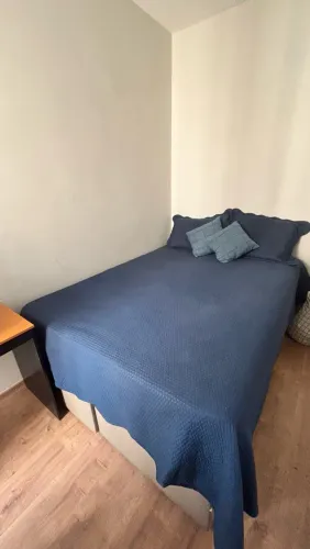 Colchão Casal Ortobom + Cama Baú