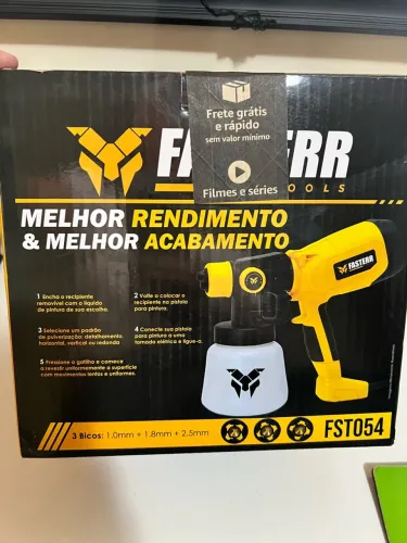 Pistola de pintura elétrica - nova 