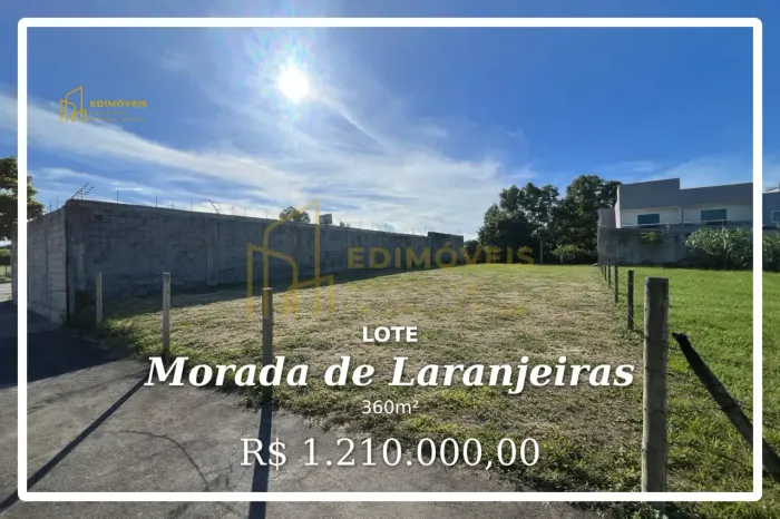 Lote Comercial em Morada de Laranjeiras  Potencial de Valorização!