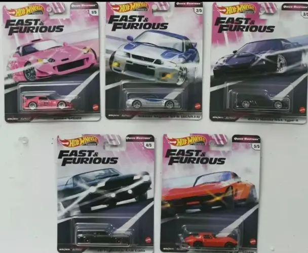 HOT WHEELS SET VELOZES E FURIOSOS - QUICK SHIFTERS
