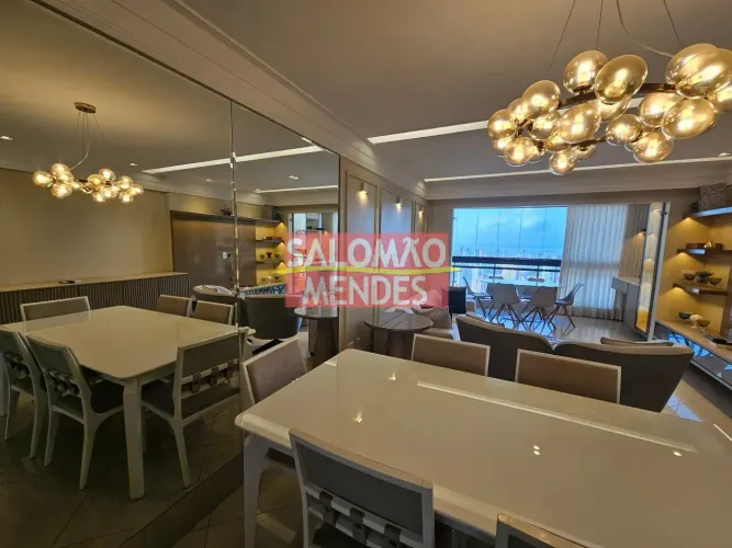 APARTAMENTO MOBILIADO PARA LOCAÇÃO | VILLAGE MOON | DOCA | 127m² | 2 SUÍTES | VISTA PARA A