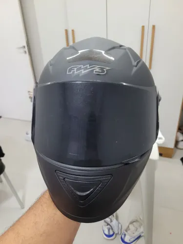 Capacete FW3 Preto Fosco