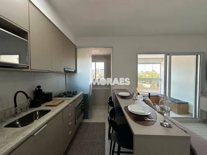 Apartamento com 1 quarto para alugar, 41 m² por R$ 3.700/mês - Edificio Red - Bauru/SP