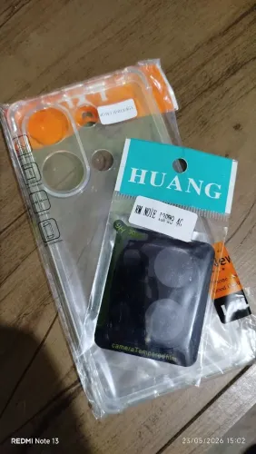 Capinha Anti impacto Xiaomi Note 13 Pro 4G + Proteção de Câmera.