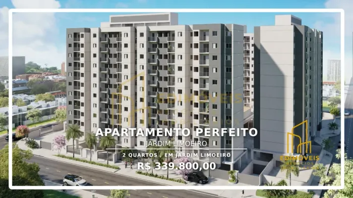 Condomínio clube no Jardim Limoeiro: apartamento de 2 quartos esperando por você!