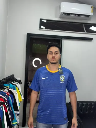 Camisa Brasil Retro 2010