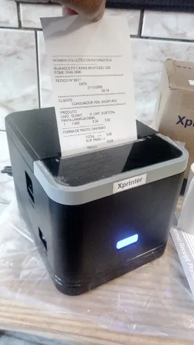 Impressora Térmica 80mm com Guilhotina corte automatico Usb e Rede - Produto novo Testo na