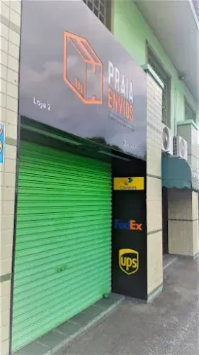 vendo fachada da loja em acm, armazom e lampadas