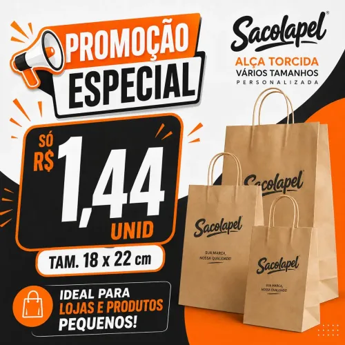 Sacola Kraft