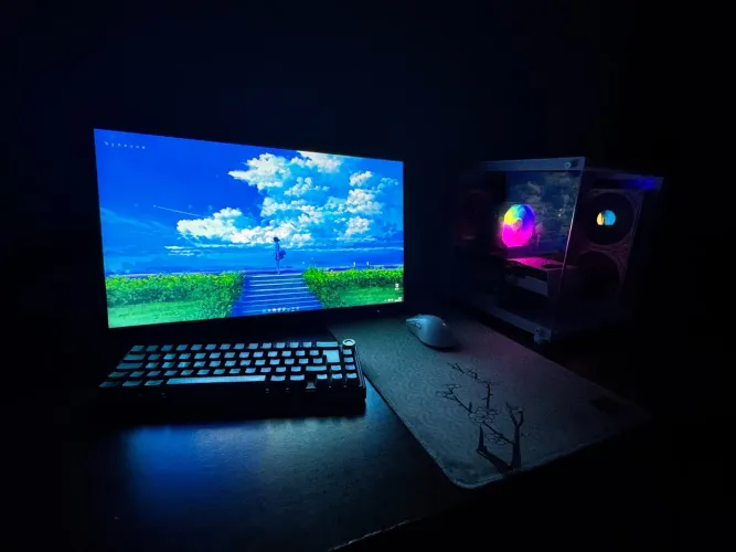 PC Gamer completo + monitor e periféricos