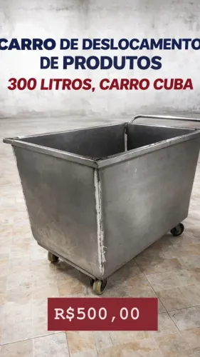 Carro cuba 300lts 