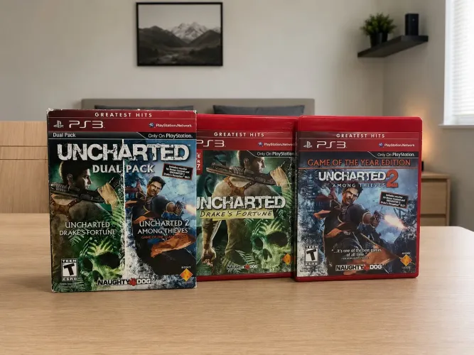 Uncharted Dual pack ps3
